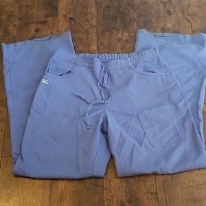 Nrg Blue Scrub Pants